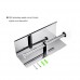 GEMITTO Bathroom Double Tissue Roll Holder SUS304 Stainless Steel Toilet Paper Holder with Mobile Phone Storage Shelf Wall Mounted - B07CXR2QT8